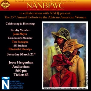 The 25th Annual Tribute to African American Women @ "The Herg" (Joyce Hergenhan Auditorium) | Syracuse | New York | United States