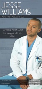 NABJ-SU presents Jesse Williams @ "The Herg" (Joyce Hergenhan Auditorium) | Syracuse | New York | United States