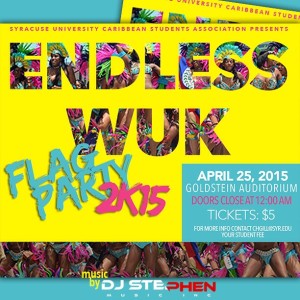 Flag Party 2K15 @ Goldstein Auditorium | Syracuse | New York | United States