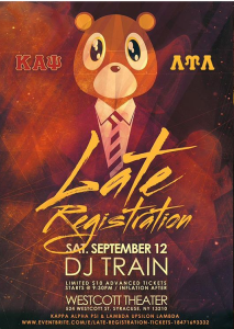 Late Registration feat. DJ Train @ Westcott Theater | Syracuse | New York | United States