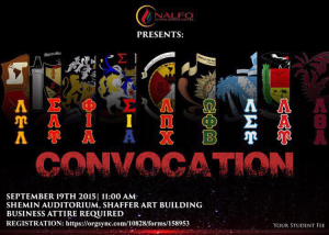 NALFO Fall Convocation @ Shemin Auditorium, Shaffer Art Building | Syracuse | New York | United States